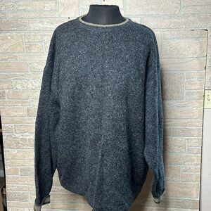 Woolrich Crewneck Charcoal Mix Sweater Size 2X